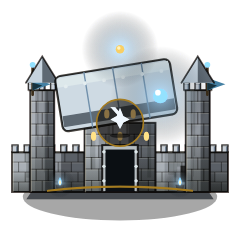 Star-Fallen castle art from Aether Realms